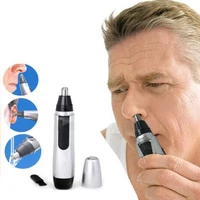 portable mini electric ear nose hair trimmer cutter eyebrow trimmer for men women safe hair removal shaving tool epilator