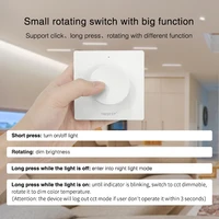 miboxer rotating dimmer switch k1k1 b whiteblack remote 2 4g wifi dimmable brightness panel color temperature controller