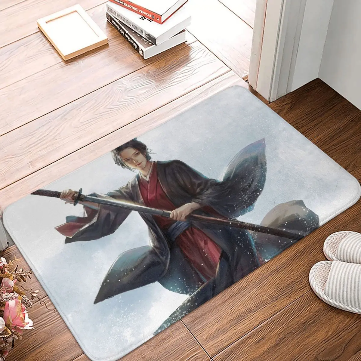 

Sekiro Shadows Die Twice Divine Heir Game Bath Non-Slip Carpet Emma Living Room Mat Entrance Door Doormat Floor Decoration Rug