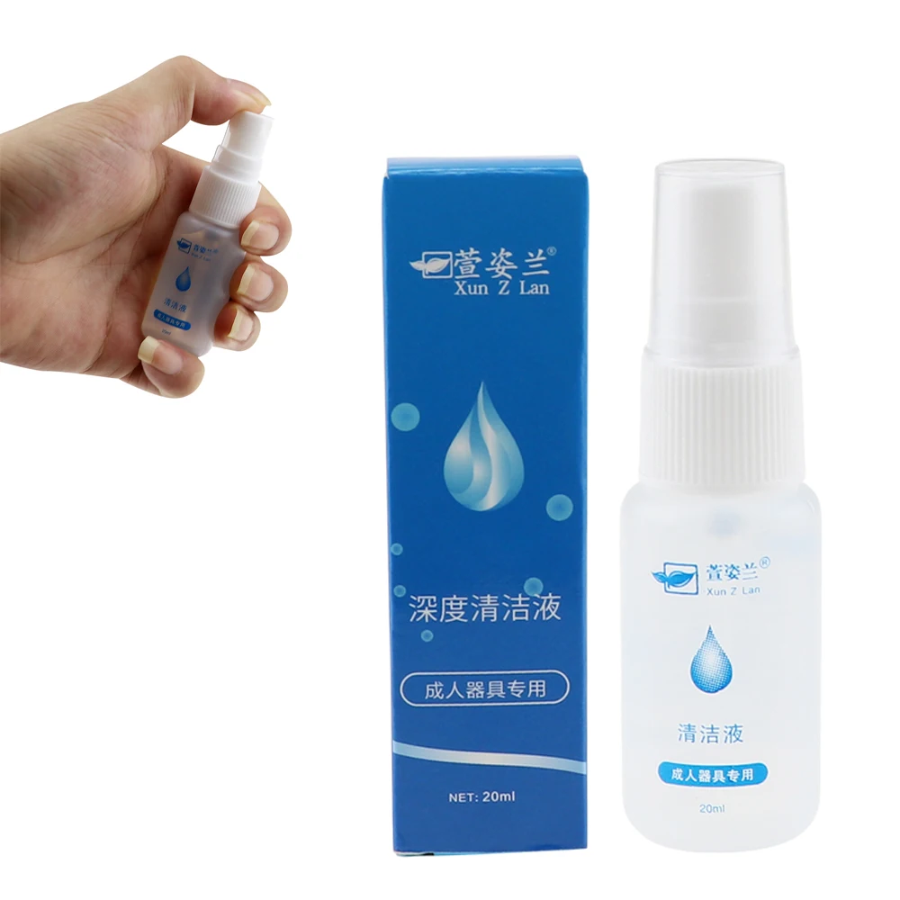 

20ml Sex Toys Disinfection Liquid Antibacterial Toy Cleaner Spray for Sex Vibrator Sterilization Wash Necessary Erotic Products