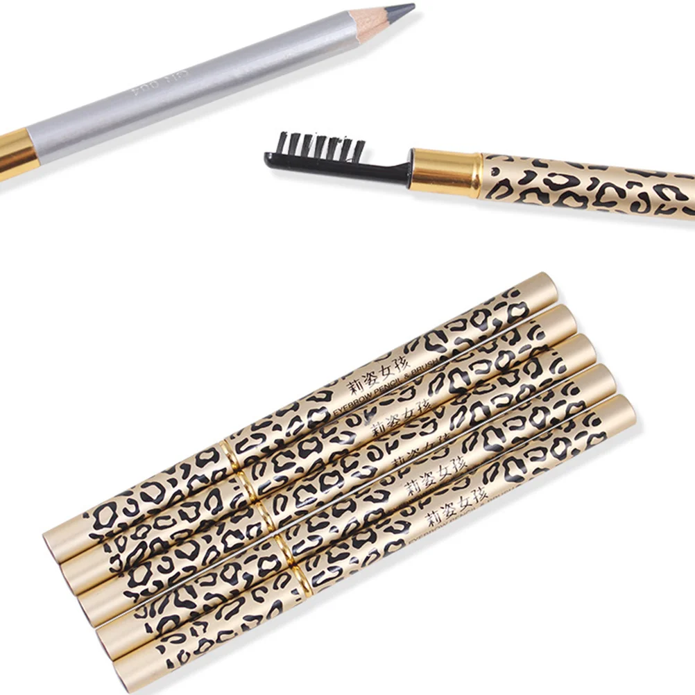 

Eyebrowmakeupfor Brow Brush Brown Eyeliner Waterproof Eye Pen Doublehead Eyebrownwomen Eyeshadow Dark Color Waterline White