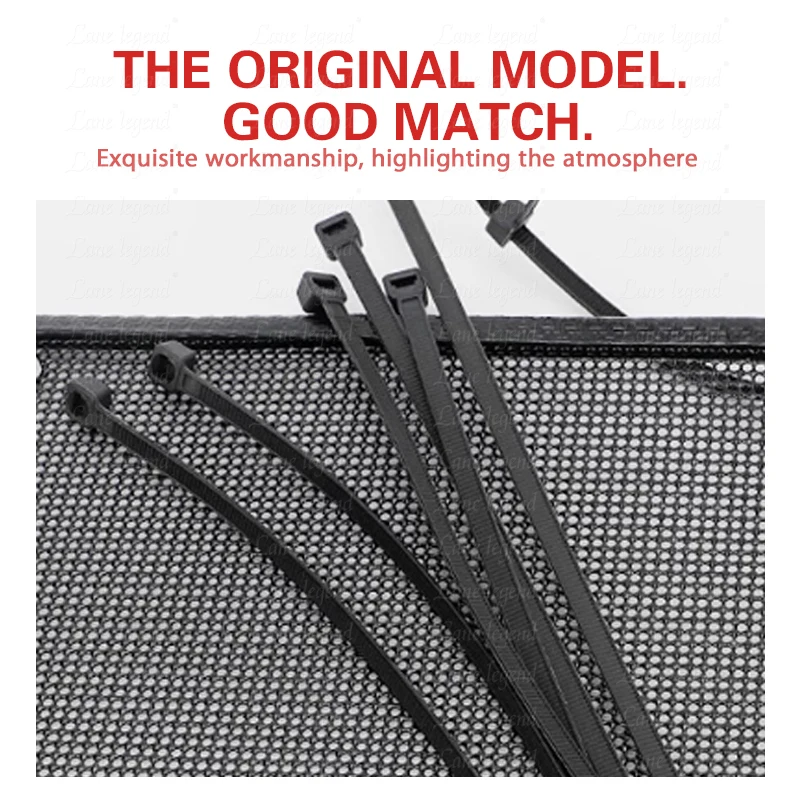 Для Honda E: NV1 2022 2023 2024 ENP1 автомобильные аксессуары вставка передней решетки сетка