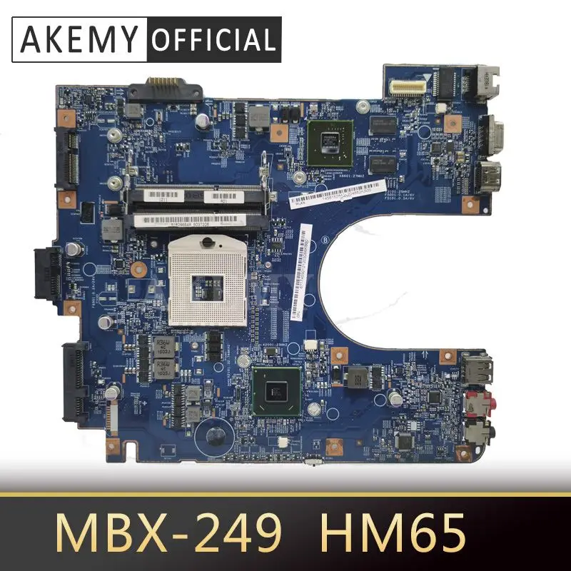 

Original for SONY MBX-249 laptop motherboard HM65 Z50HR S0204-1M 48.4MQ03.01M A1829664A tested good free shipping connectors
