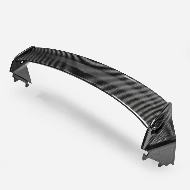 

(Local in USA) For Mini Cooper R56 Ver.2.11/2.12 Carbon Fiber Roof Spoiler Glossy Fibre JCW Style Rear Wing Part Body Kit Trim