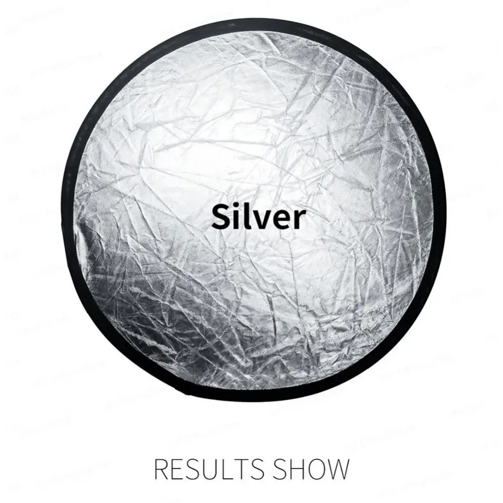 

Круглый складной фотоотражатель со встроенной планкой, портативный фотоотражатель, подходит для живой съемки в фотостудии, диск 30 см