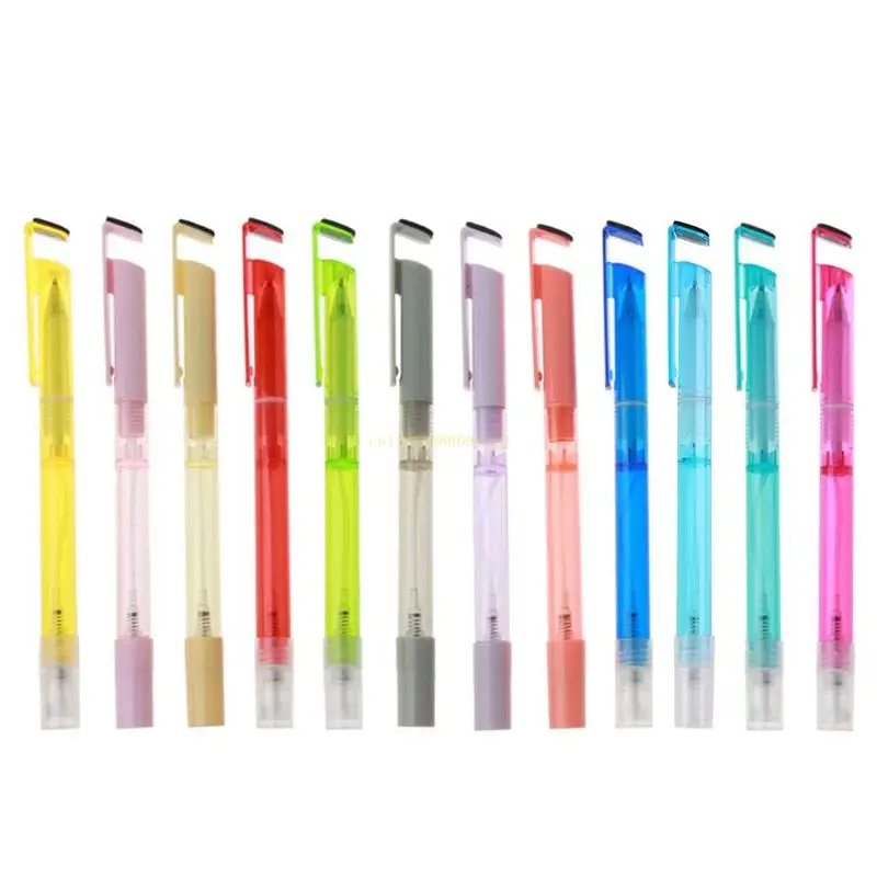 

Multi-functional Gel Ink Pen Set Gel Pen Refills Kit Phone Holder Designed