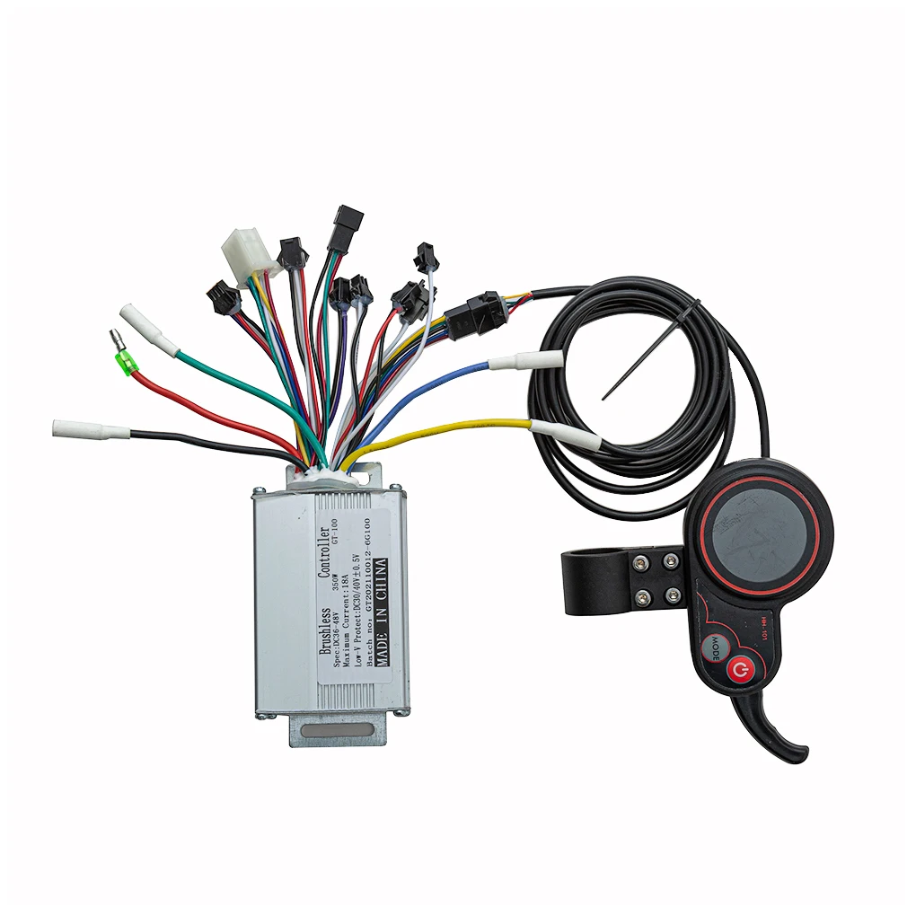 

Electric Bike Controller with LCD Display Thumb Throttle Maintenance Kit