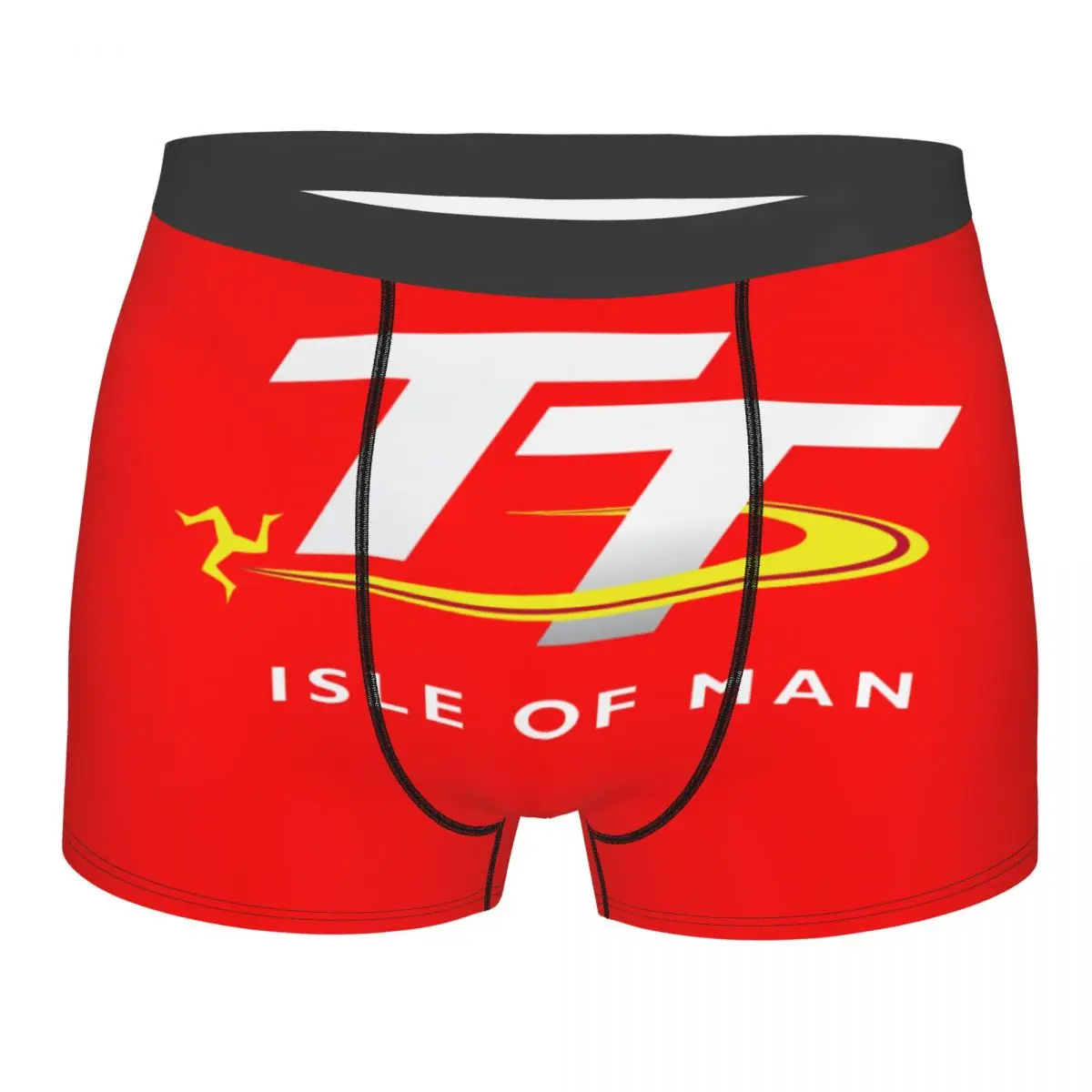 Мотоциклетные спортивные шорты-боксеры на заказ Isle Of Man TT Races мужские трусы нижнее
