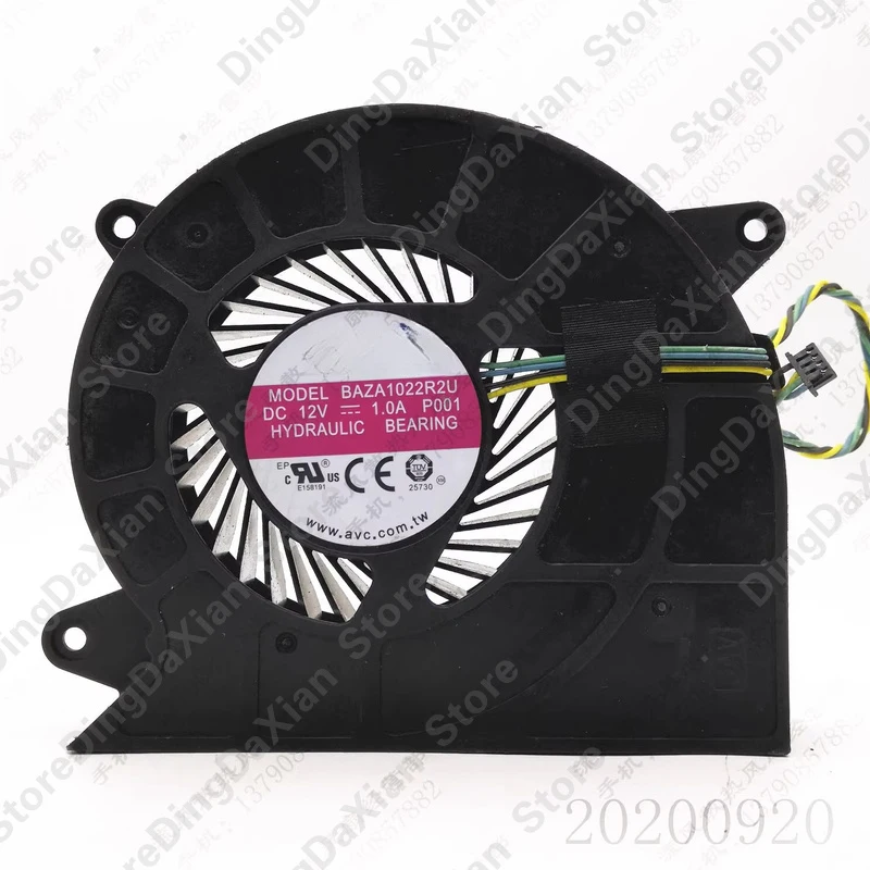 Фото Вентилятор охлаждения d+1PCS For AVC BAZA1022R2U P001 12V подходит для Lenovo A5000 A7400 A7300. №1