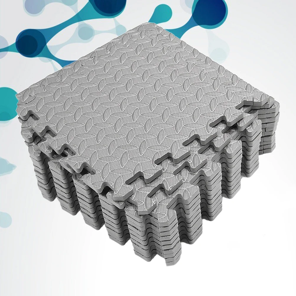 Коврик для пола с листным зерном игровой коврик блокирующая пенопластовая