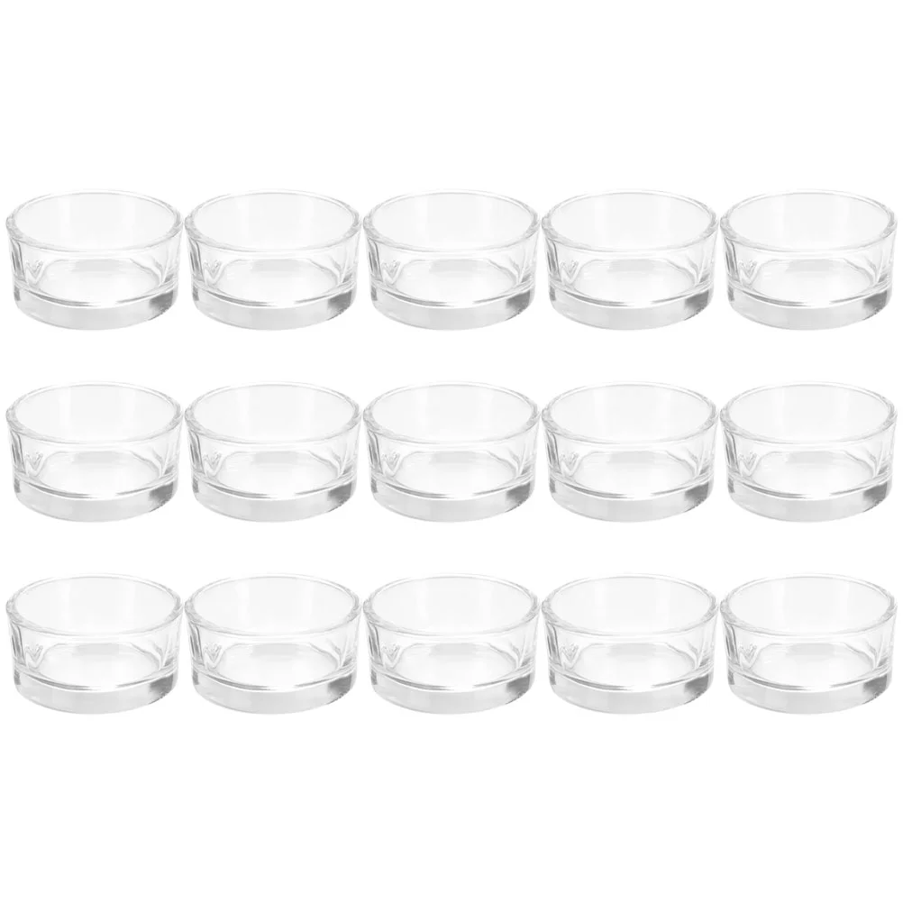 

15 Pcs Candlestick Bedroom Decor Creative Aromatherapy Container Decorations Office Making Jar Glass Craft