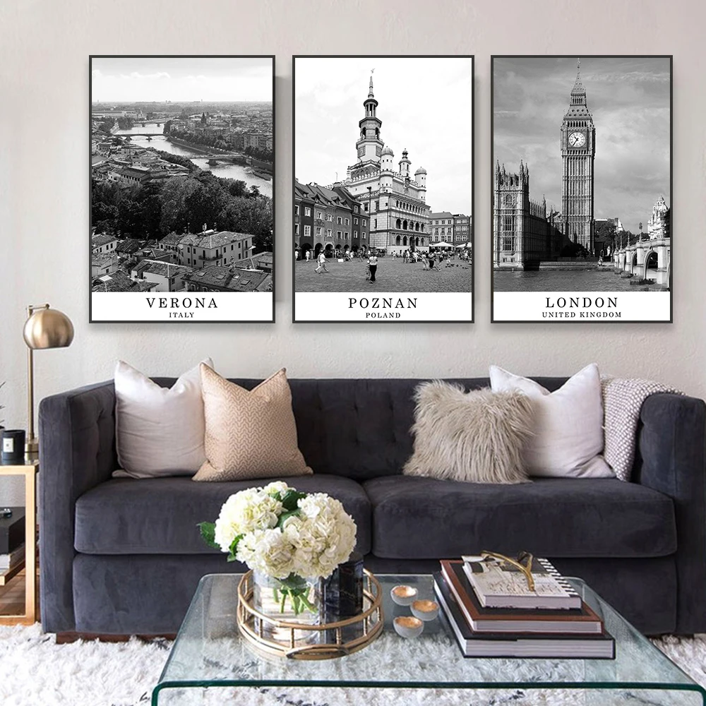 Постер для путешествий на итальянском стиле постер холсте с изображением