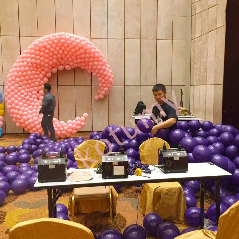 Высокомощный электрический воздушный насос для воздушных шаров надувной с