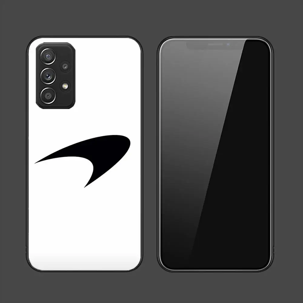 Sports Car McLaren Phone Case For Samsung Galaxy A13 A52 A53 A73 A32 A51 A22 A12 A20e A50 A21 A72 A70 S 4G 5G Black Phone Cover
