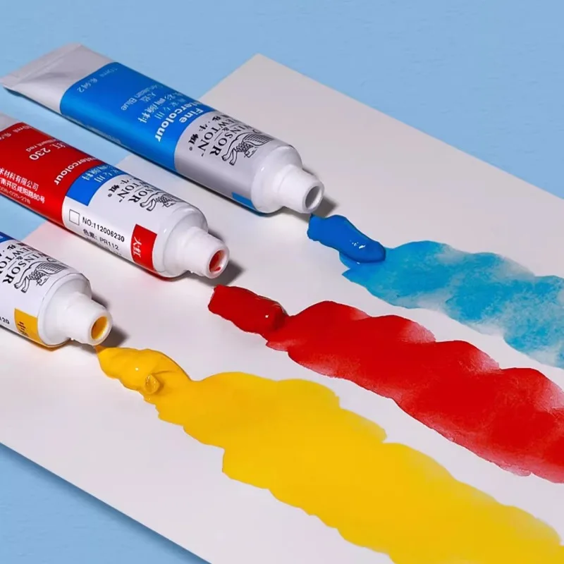 Фото Winsor & Newton 36 цветов Профессиональный набор акварельных красок Пигмент 10 мл Акварельные краски Товары для рисования для художников №3