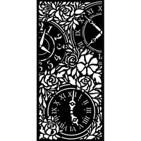 2022 new garden of promises clocks stencils for diy scrapbook photo album craft paper card making embossing template decorations