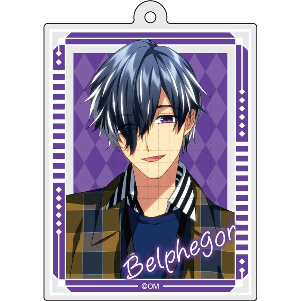 Брелок для ключей игры 2-Obey Me кукла аниме Люцифер Мамон Левиафан Асмодус Вельзеуб