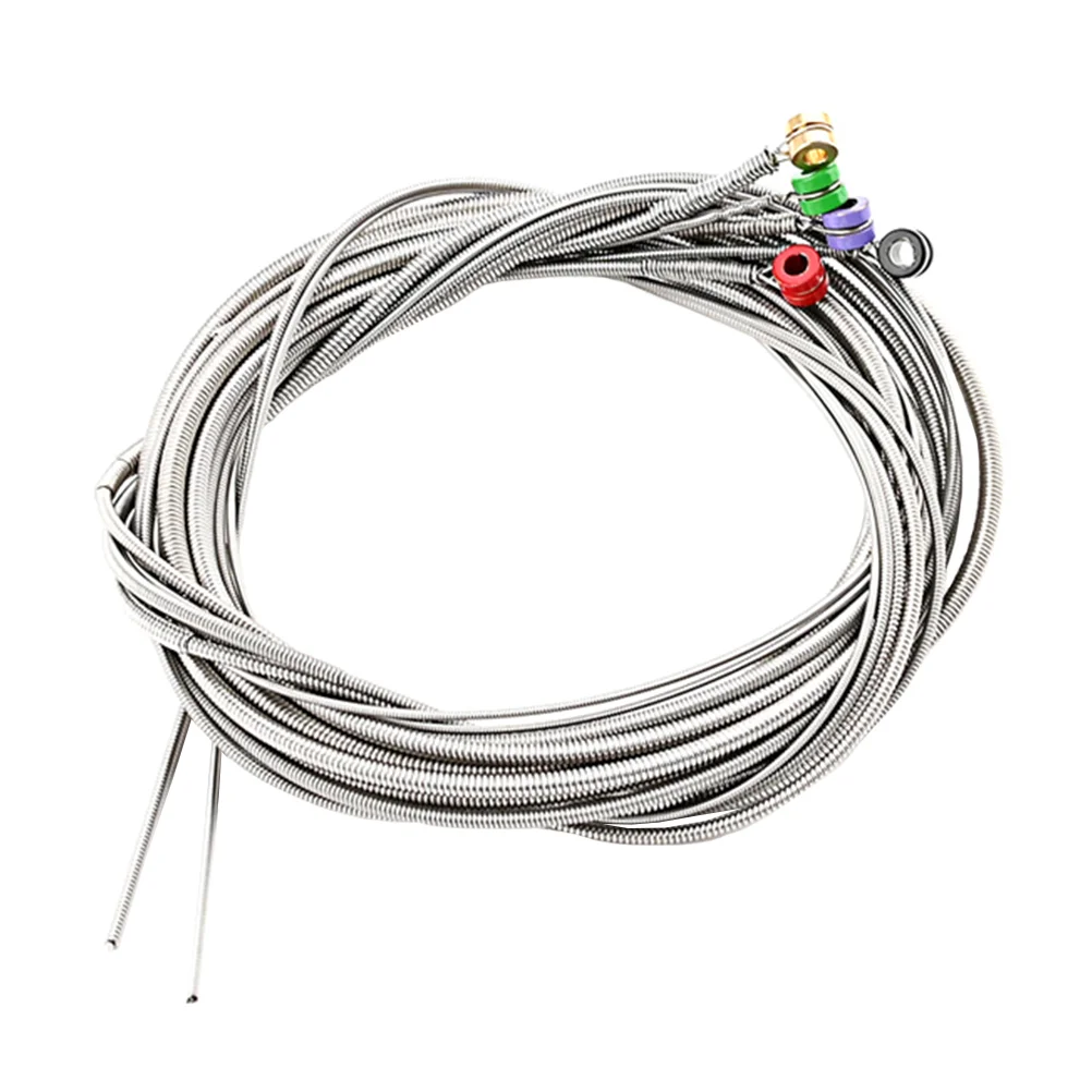 

1 комплект, прочные басы, используют стандартные детали Струны для музыкальных инструментов