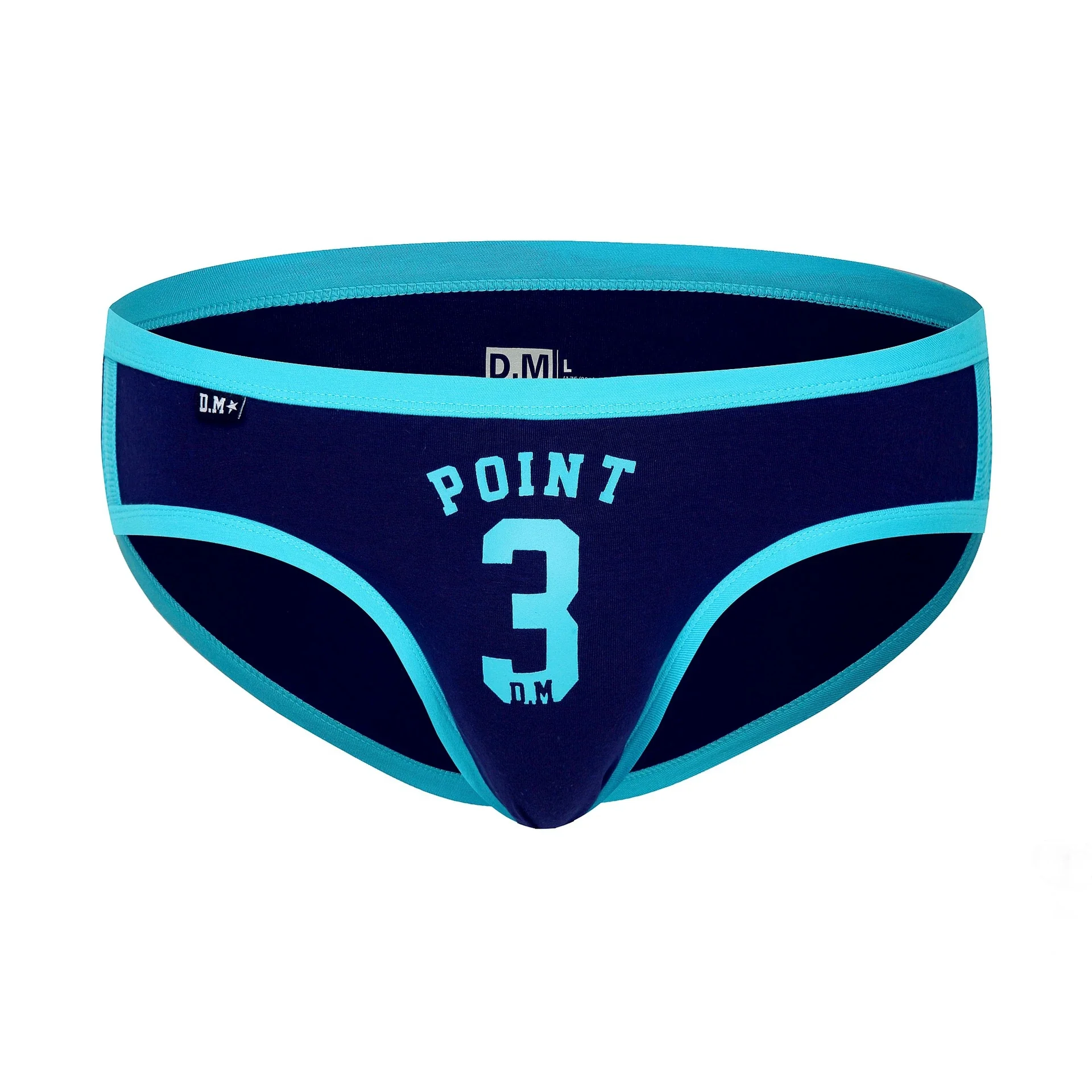 Men's Underwear Low Waist Letter Sports Cotton Briefs Youth Cute Gay Soft Erotic Panties