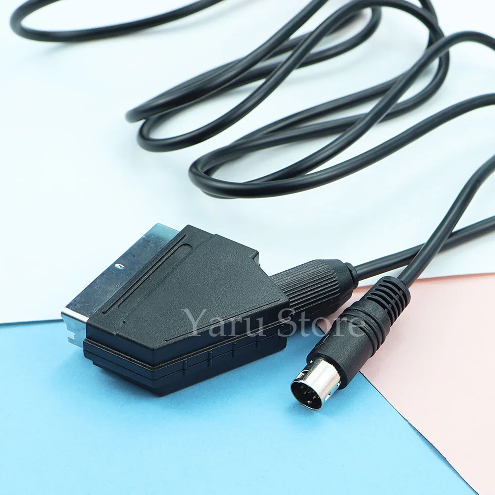 Фото Кабель RGB Scart длиной 1,8 м для Sega-Mega Drive 2-Genesis 2 Megadrive 2 MD2 RGB AV Scart кабель №4