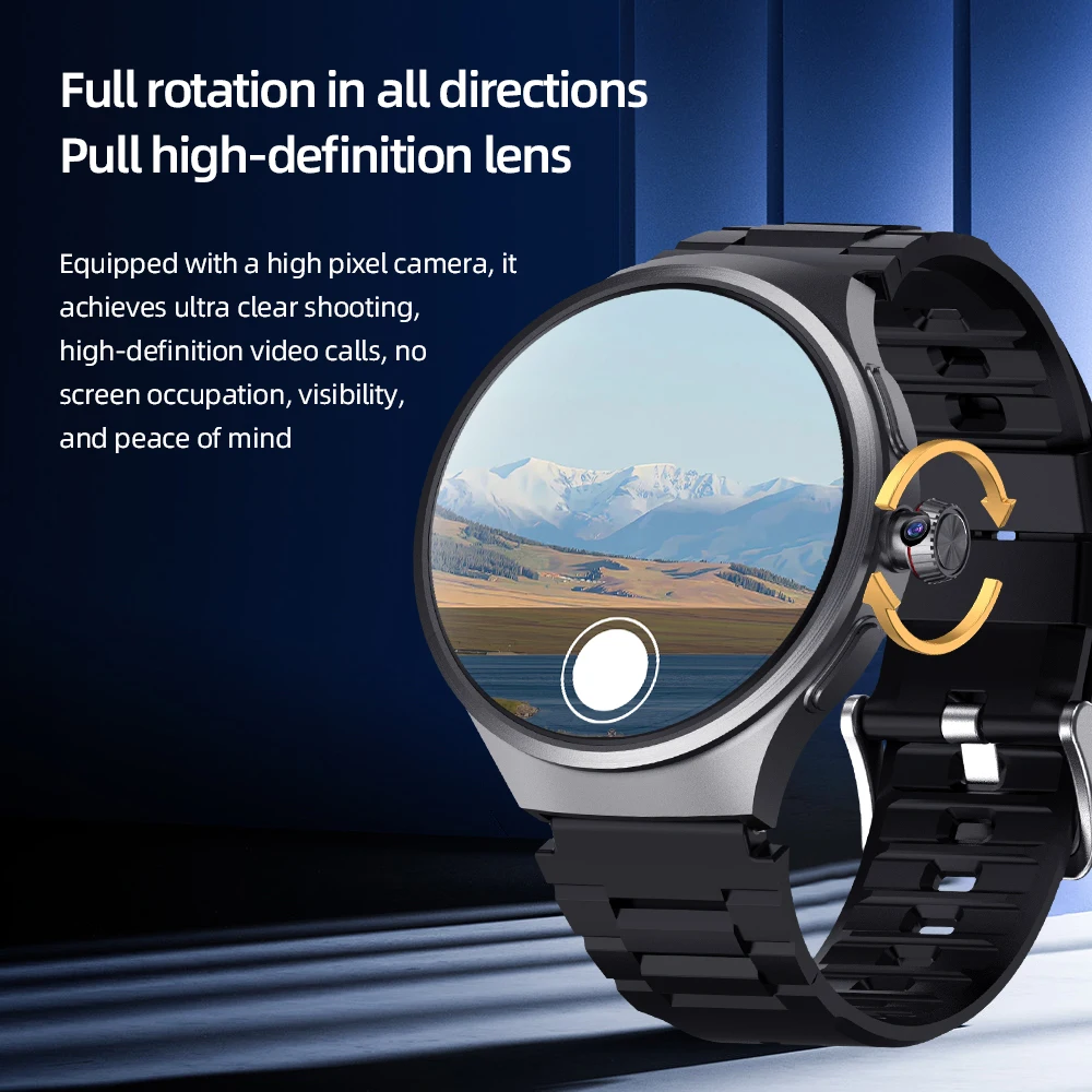 Умные часы VP50 Android с AMOLED-экраном 1 75 GPS/WiFi 180 °