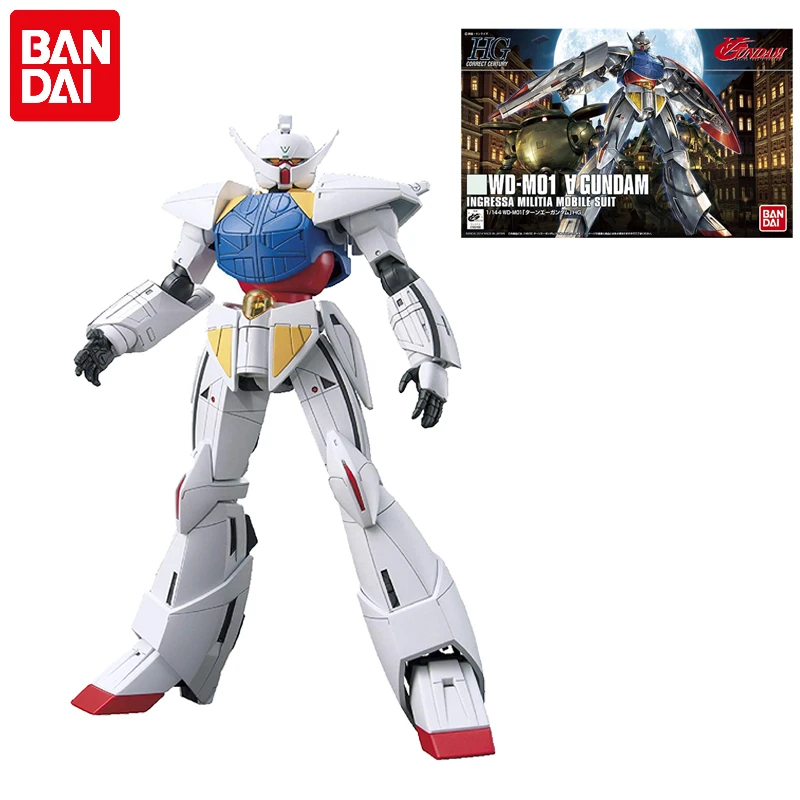 

Original Bandai Gundam Anime Figure HGUC 1/144 SYSTEM ∀-99 / WD-M01 Turn A Gundam Assembly Model Anime Action Figures Toys PVC