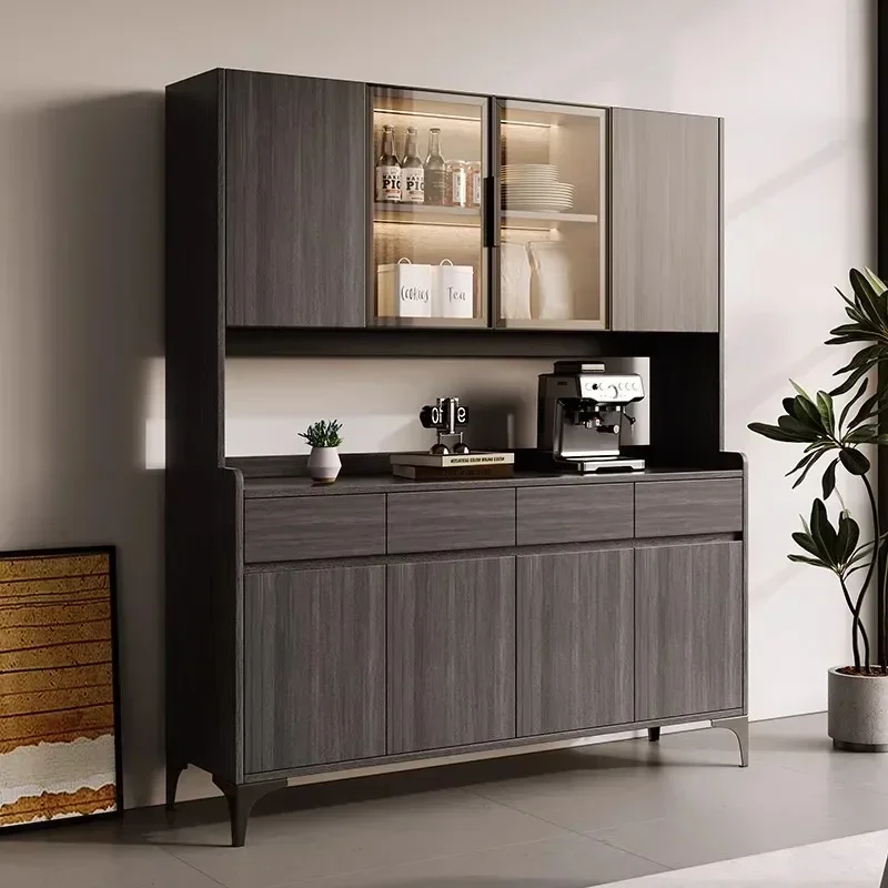 Высокая мебель настенный барный шкаф полная кухня железные полки уличная