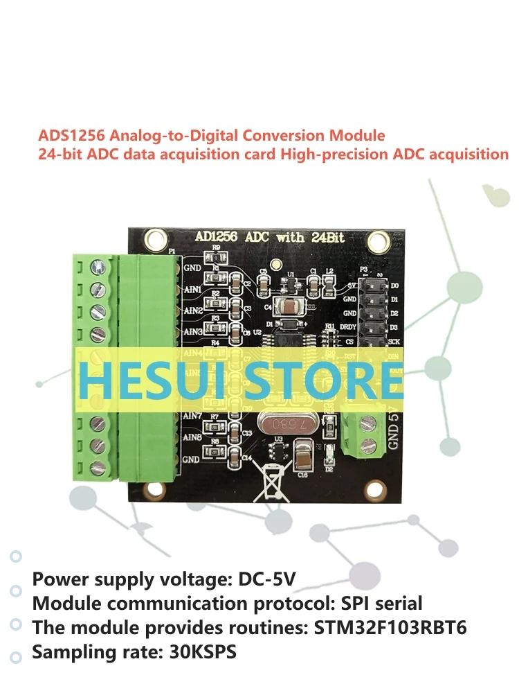 Модуль ADS1256 24-битный АЦП