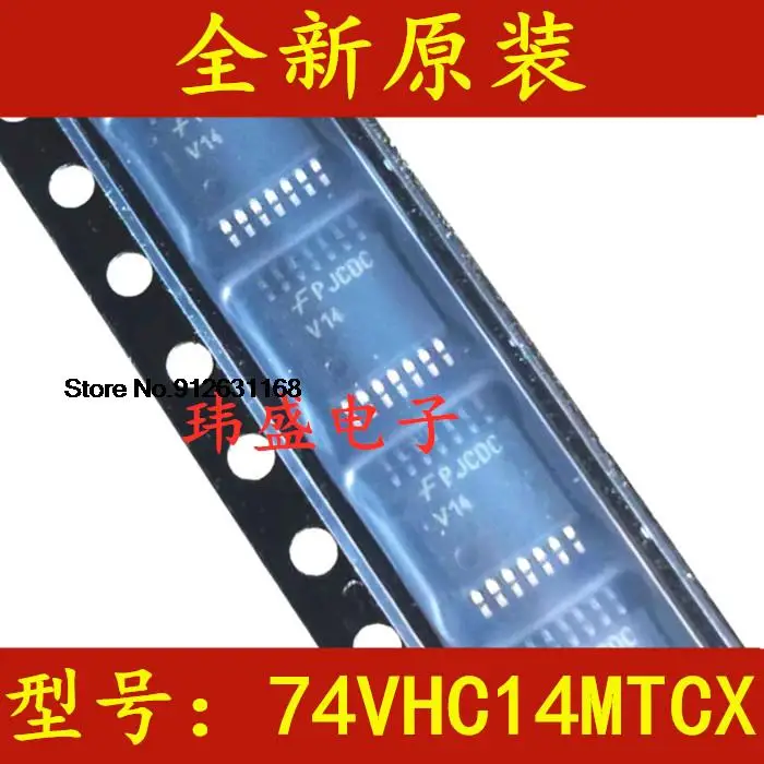 

20PCS/LOT 74VHC14MTCX V14 TSSOP14 FAIRCHILD
