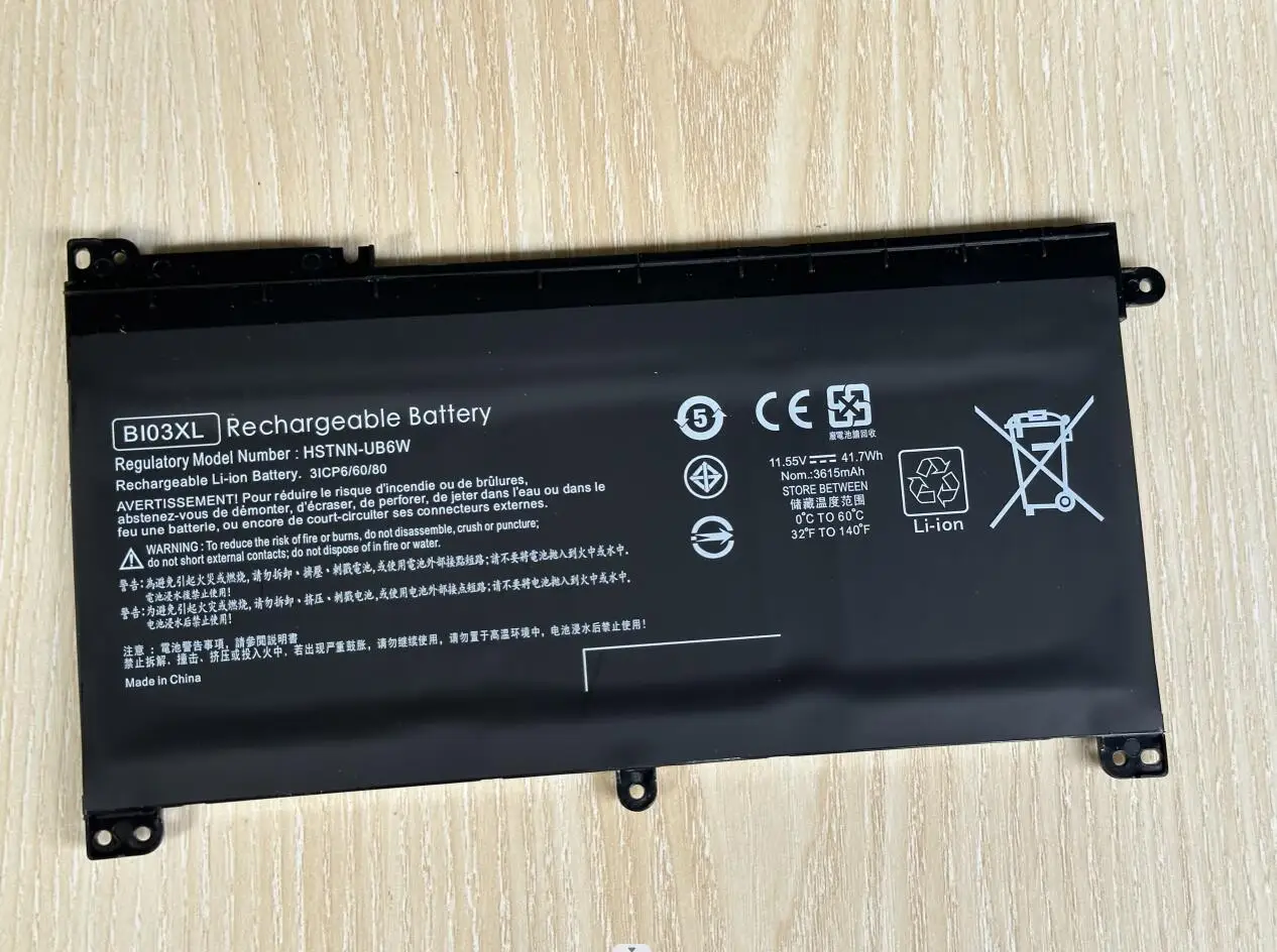 Аккумулятор BI03XL ON03XL 844203-850 844203-855 BIO3X для HP Pavilion X360 13-U M3-U m3-u001dx 13-u003la 14-AX 14-ax010wm
