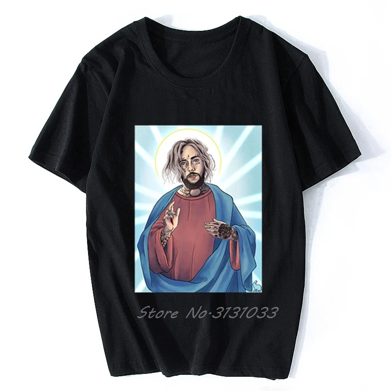 

Saint Suicide Boy T Shirt Men High Quality Aesthetic Cool Vintage Hip Hop T-shirt Harajuku Streetwear Camisetas Hombre