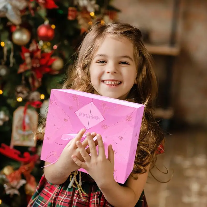 Рождественский адвент-календарь пустые коробки коробка конфет рождественские