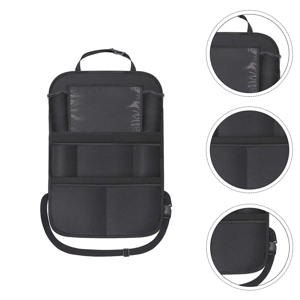 

Car Organizer Holder Pocket Storage Backseat Multi Auto Travel Tray Drinks Organizers Net Handbag Accessories