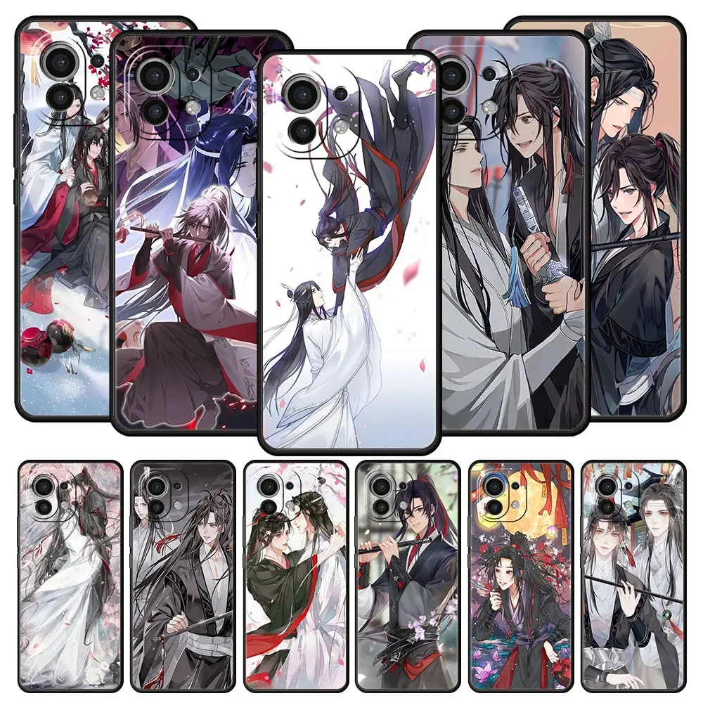 

Anime Mo Dao Zu Shi Cute Case For Xiaomi 12 10T 10 Lite 11 Ultra 11T 9T Mi Poco X3 NFC M3 M4 F4 X4 Pro 5G F3 GT Phone Cover Soft