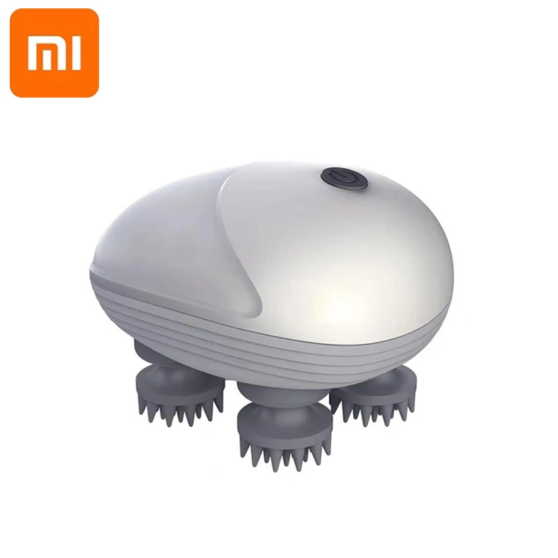 

Xiaomi 2022 Electric Scalp Massager Portable Wireless Waterproof Head Massager Body Care Relax Deep Tissue Kneading Massage