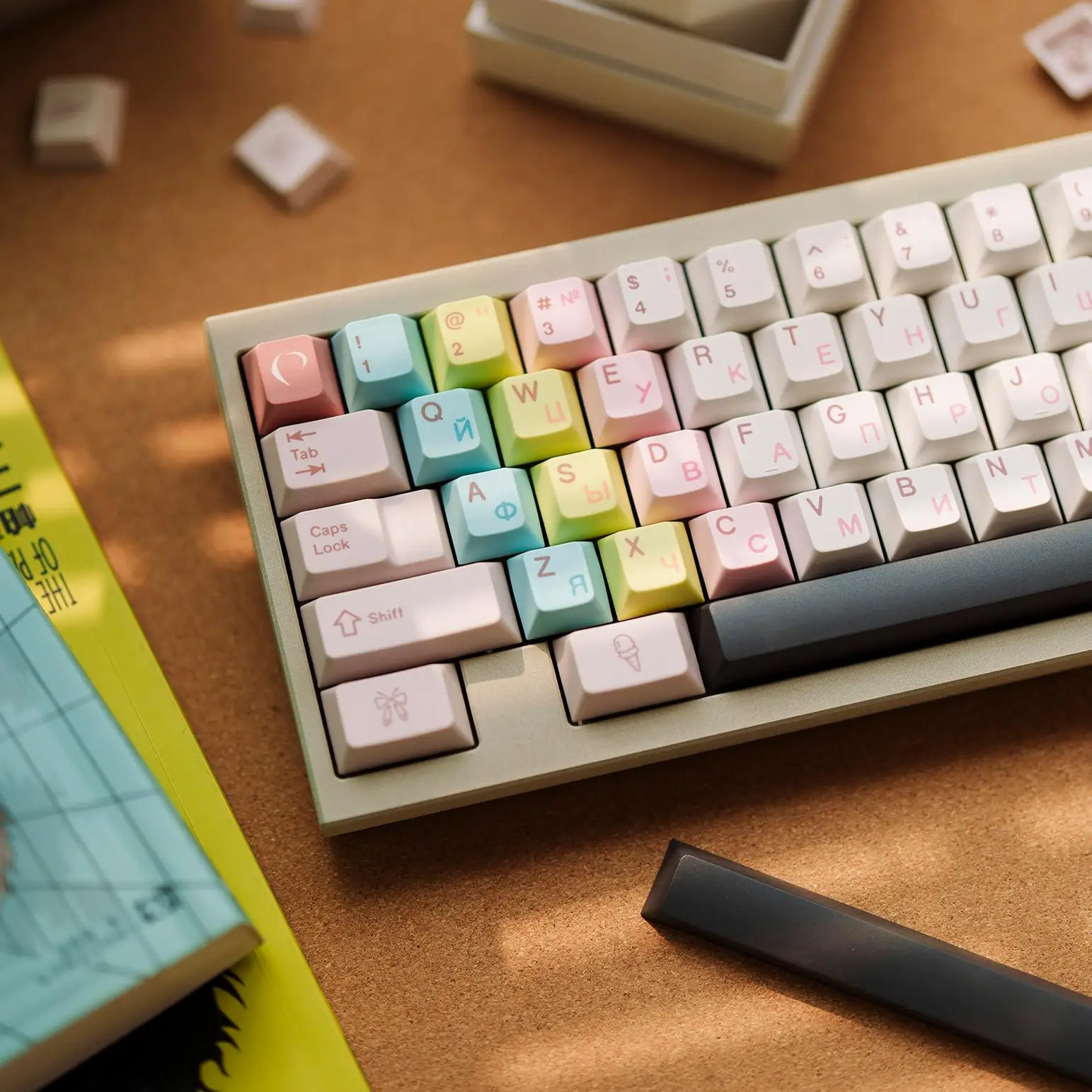 Колпачки для клавиш Ellie Sublimation Original Height Cherry Keycaps
