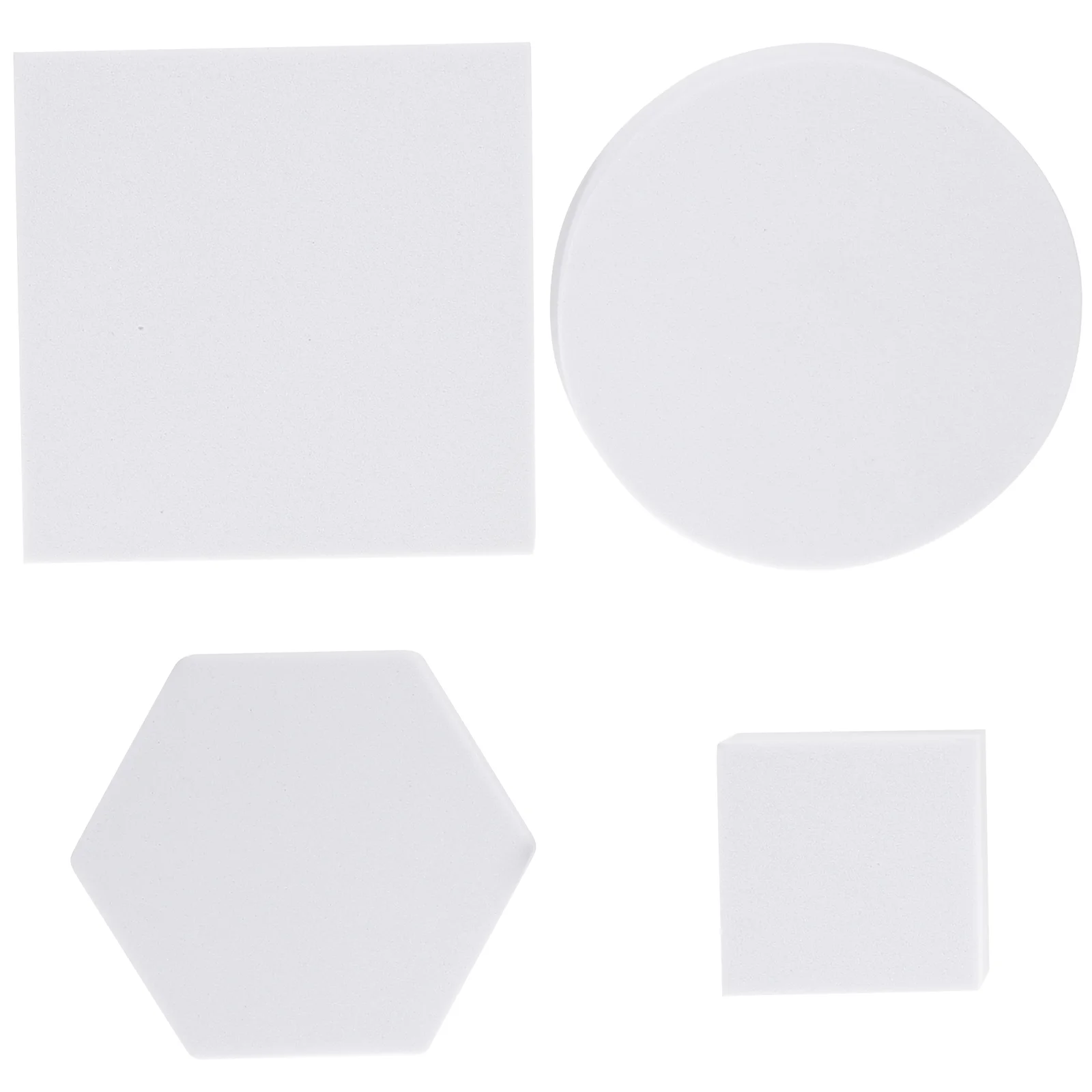 

4 Pcs Party Photobooth Props Jewelry Photography Accessories Geometry Cube Mega Cake Dessert Background Geometric Set Backdrop