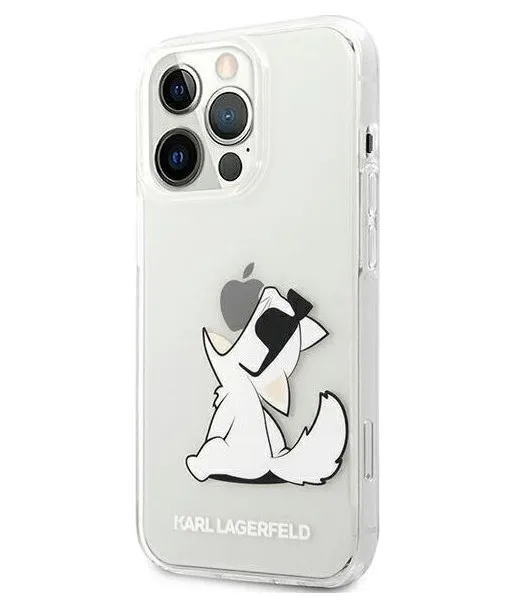 Чехол CG Mobile Karl Lagerfeld PC/TPU Choupette Fun Hard для iPhone 13 Pro Max цвет Прозрачный | Мобильные
