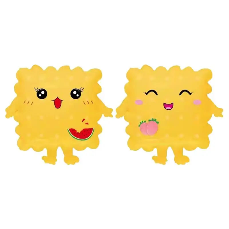 

10 шт., воздушные шары в виде фруктов, печенья