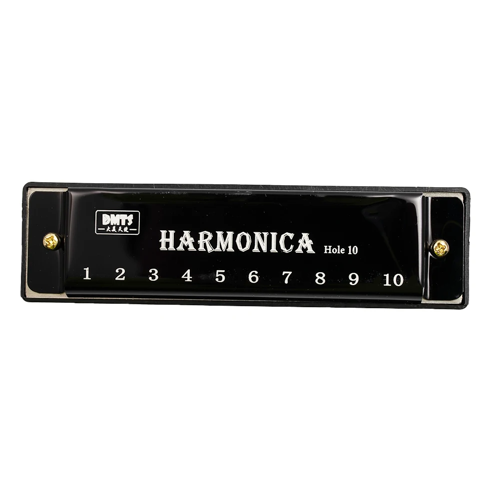 

Musical Instruments 1 X Harmonica 10.4cm*2.8cm Silver 60g ABS+ Metal Black Blue Blues Gold Green Harmonica Key Of C