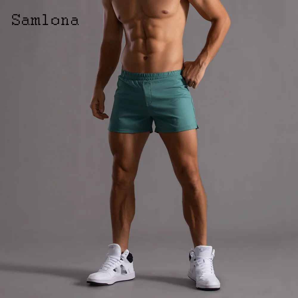 

Plus Size 4xl Men Fashion Leisure Shorts 2023 Summer Ultrashorts Sexy Elastic Wiast Skinny Shorts Male Casual Beach Short Pants