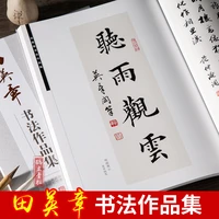 new children adult brush calligraphy practice copybook tian yingzhang regular script complete works writing books