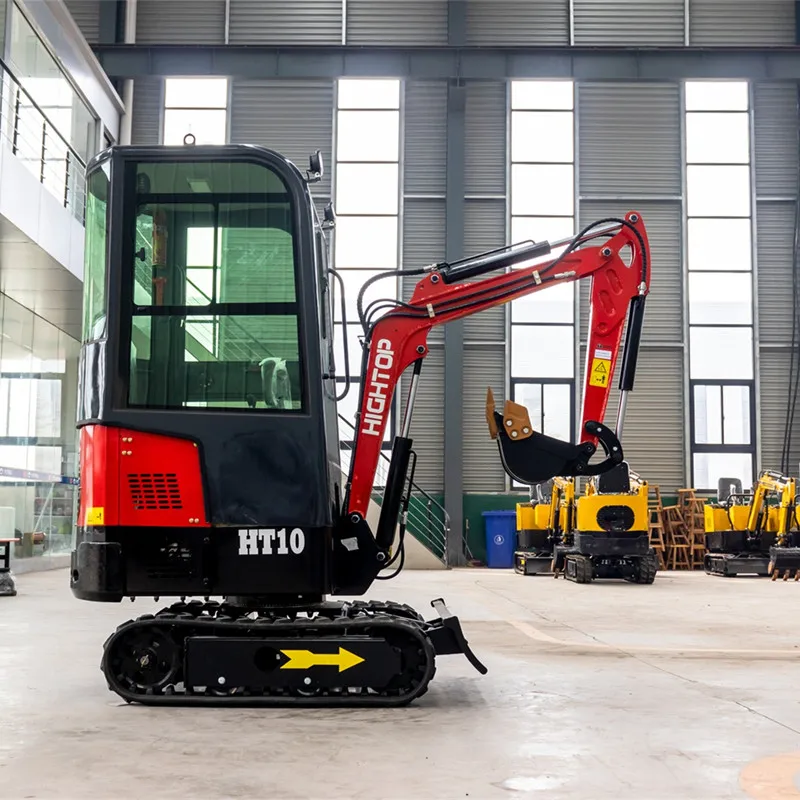 Заказчик из России мини-экскаватор Polun-yurij YG10 трехмерный гидравлический