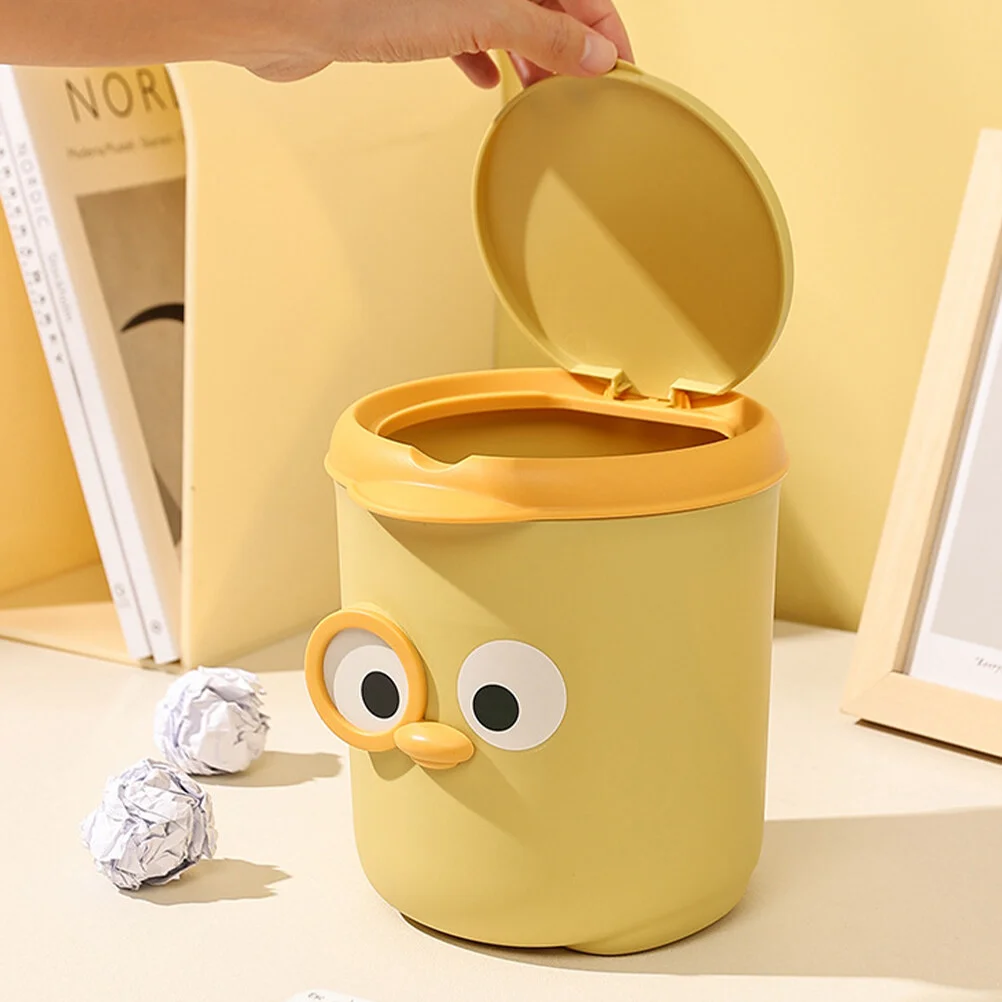 

Контейнер для мусора на обеденном столе, миниатюрная корзина для мусора, для дома, офиса, бумажного хранения, ванной комнаты