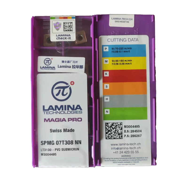10 шт. твердосплавные режущие пластины для LAMINA SPMG SPMG050204 SPMG060204 SPMG07T308 SPMG090408 SPMG110408