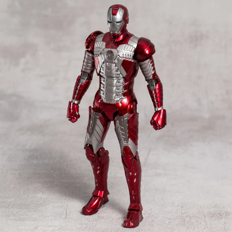 ZD игрушки Железный человек Марк V MK5 Коллекционная экшн-фигурка в масштабе 7