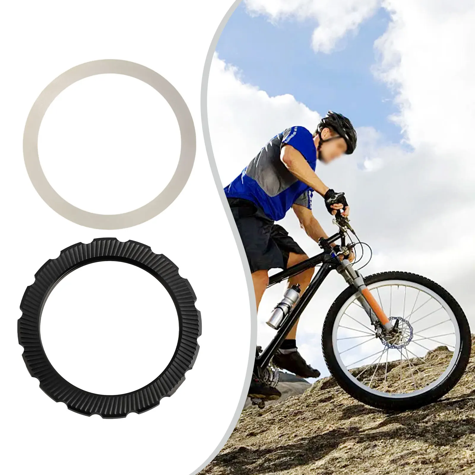 AAAAABicycleRingScrewCapBike Center Lock Крышка дискового тормоза для велосипедного кольца Fulcrum