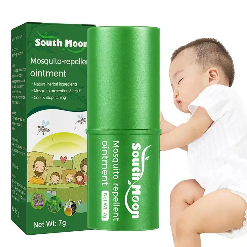 

Soothing Ointment Menthol Camellia Seed Cream Vitamin E Beeswax Itching Soothing Cool Anti-Bite Summer Essentials Bite Stick