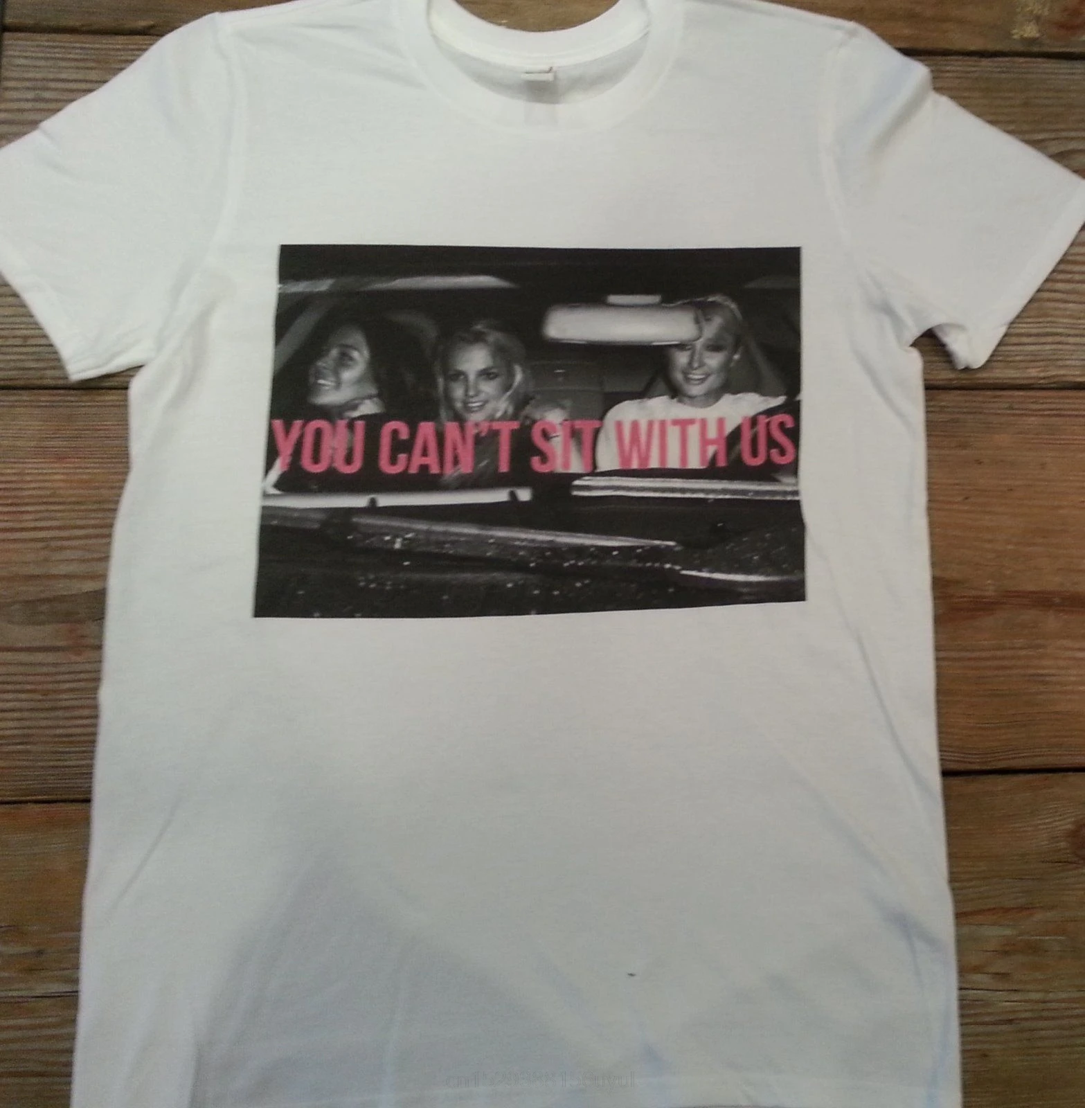 Футболка Вы не можете сидеть с нами Бритни Спирс Lindsay Lohan S-XL