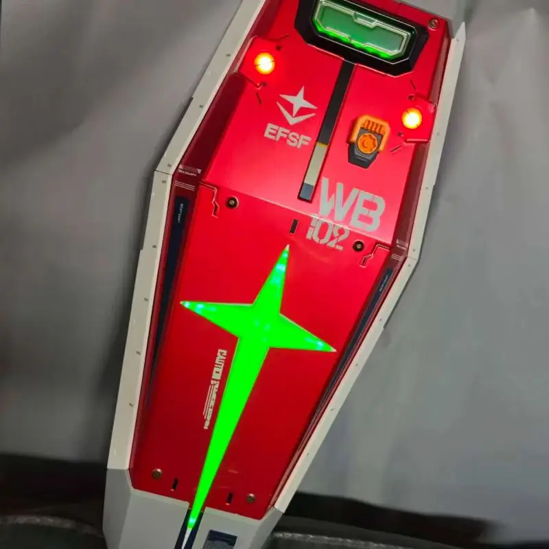 76 см, масштаб 1:1, RX-78-2 Yuanzu Shield, светодиодный светящийся аксессуар для фигурки, модель-конструктор, игрушка, украшение для дома, коллекционный предмет, подарки для косплея (art.: 3920dbc29743f) - 3920dbc29743f